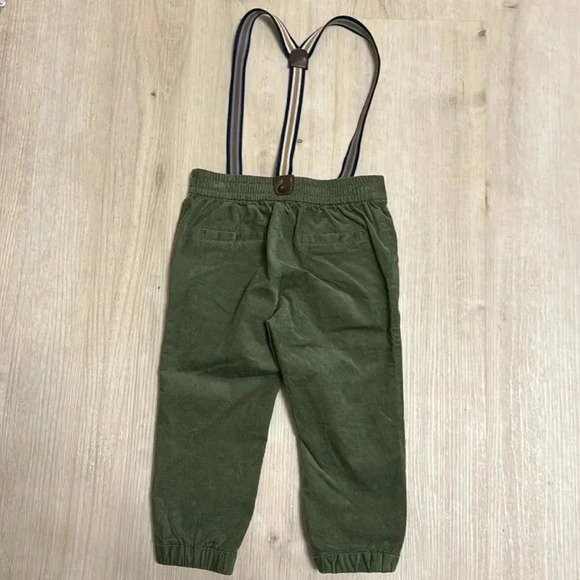 Janie and Jack size 18-24m Corduroy Suspender Pant - Picture 3 of 4